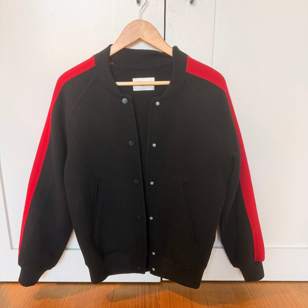 Sandro Wool Bomber Jacket